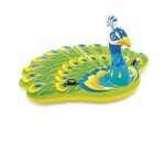 Matelas de plage gonflable - intex - paon - 193x163x94 cm - ext�rieur - adulte - mixte