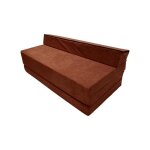 Matelas pliant sofa natalia spzoo - 120x200 cm - mousse polyuréthane - marron Matelas pliant sofa natalia spzoo - 120x200 cm - mousse polyuréthane - marron