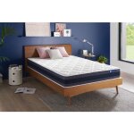 Matelas 140x200 cm ressorts ensach�s et m�moire de forme - actiflex morpho