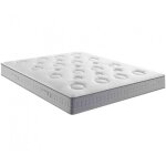 Matelas ressorts ensachés simmons climos - ferme - 140x190 cm - blanc Matelas ressorts ensachés simmons climos - ferme - 140x190 cm - blanc