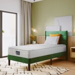 Matelas 90x200 cm epaisseur 25 cmmatelas � ressortshousse respirante - ressorts ensach�s - mousse froide ...