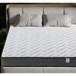 Matelas � ressorts - iztoss - 140x190 cm - �paisseur 22 cm - soutien �quilibr� - mousse � m�moire de ...