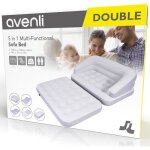 Matelas sofa bed gonflable multifonction 5 en 1 - jilong - gris - int�rieur et ext�rieur