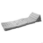 Matelas de sol modulaire gris clair en polyur�thane - 1 place
