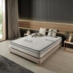 Matelas visco - carbone - naturalex - 180x200 cm - mousse mmoire de forme hr - blue latex - hypoallergnique ...