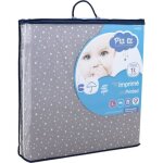 Matelas de voyage pliant imperméable ptit lit - 60x120cm - motif imprimé tendance Matelas de voyage pliant imperméable ptit lit - 60x120cm - motif imprimé tendance