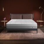 Matelas wooly original l 90x190 cm - 24 cm - 12 couches confort - mousse mmoire carbone - laine - latex ...
