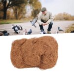 Matriau de nid - surenhap - fibre de coco - non toxique - idal pour oiseaux exotiques - literie confortable ...