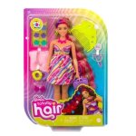 Poupe barbie - mattel - totally hair flowers - cheveux extra - longs - 15 accessoires - 3 ans et plus ...
