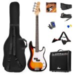 Basse lectrique - max - gigkit - kit complet ampli 40 watts - couleur sunburst - accessoires inclus