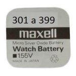 Maxell 395 sr927sw / sr57 pile montre oxyde d / argen