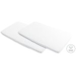 Maxi - cosi lot de 2 draps blanc pour lit iris2 / calao light
