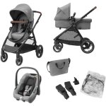 Maxi - cosi zelia s trio poussette 3 en 10  4 ansjusqu 22 kgpoussette bb pliablecompacte et inclinableavec ...