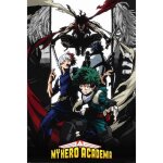 Maxi poster - my hero academia - stain - noir - rectangulaire - dcoration murale