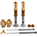 Maxpeedingrods combin�s filet�s pour bmw e36 compact r�glable suspension nouvelle coilover