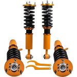 Maxpeedingrods kit de combin�s filet�s pour bmw e39 1996 - 2003 r�glable suspension coilover + top mount ...