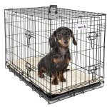 Maxxpet cage pour chien 76x48x53 cm - avec coussin - avec poignée - caisse de transport pliante - 2 portes ... Maxxpet cage pour chien 76x48x53 cm - avec coussin - avec poignée - caisse de transport pliante - 2 portes ...