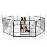 Maxxpet enclos pour chien 60x80 cm ? parc à chiot métal - enclos lapin ? pliable avec 8 panneaux ? pour ... Maxxpet enclos pour chien 60x80 cm ? parc à chiot métal - enclos lapin ? pliable avec 8 panneaux ? pour ...