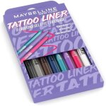 Maybelline new york - coffret crayon gel yeux effet tatouage - waterproof & tenue 36h - tattoo liner ...