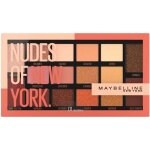 Palette fards � paupi�res - maybelline new york - nudes of new york - 16 nuances - finition mat et brillant ...