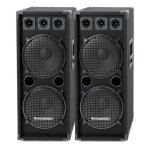 Mcgrey dj - 2222 enceintes party basement / dj paire 2 x 1000w