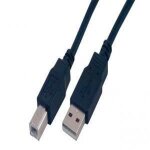 Mcl c�ble usb 2. 0 type a / b m�le - 2 m - noir
