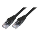Mcl cordon de brassage - rj45 cat 6 u / utp - 5 m - noir