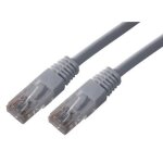 Mcl samar cordon de raccordement - rj - 45 (m) pour rj - 45 (m) - 10 m - utp - cat 5e - gris