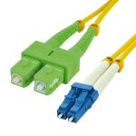 Mcl samar - jarreti�re optique os2 duplex monomode 9 / 125 - scapc / lc 1m