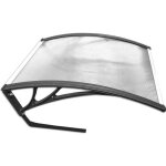 Mctech garage pour robot tondeuse gazon 103cm x 77 cm x 46cm - habillage anti - pluie en polycarbonate ...