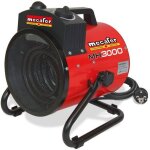 Mecafer chauffage de chantier soufflant lectrique 3000 w mh3000