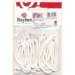 M�che ronde pour bougies - rayher - blanc - mixte