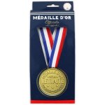 Mdaille dor - mtal - clbration - fte - retraite - ide cadeau - humour - 6. 5cm de diamtre