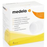 Medela - coussinets lavables - lot de 4 - ultra - absorbant