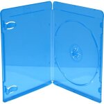 Mediarange �tui de protection box39 - 50 �tui disque optique bo�tier blu - ray 1 disques bleu transparent ...