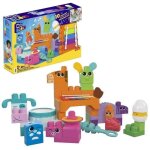 Mega bloks - les musiciens de la ferme - jouet sensoriel (45�pcs) hpb46