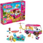 Mega construx barbie - aventure en camping - car - jeu de construction - d�s 5 ans