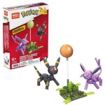 Mega construx - pok�mon - noctali & mentali - jouet de construction - 7 ans et +
