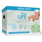 M�ga pack couches freelife b�b� cash taille 5 (11 - 25kg) - 84 couches. 0 parfum