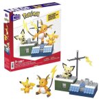 Mega pokmon - coffret de construction pikachu - coffret avec 3figurines articules (160pices) pour ...