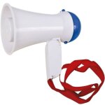 Mgaphone supporter france tricolore bleu blanc et rouge de 16 cm (x1) ref / 84001