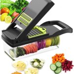 Meidong mandoline slicer pour cuisine professionnelle accessoires de cuisine pour trancher couper et ...