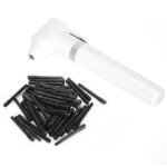 M�langeur dencre de tatouage - omabeta - m�langeur �lectrique - blanc - 50 b�tons inclus - compact et ...