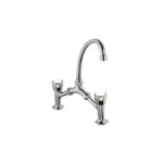 Mélangeur en pont 2 trous pour lavabo entraxe 120 à 240cm Mélangeur en pont 2 trous pour lavabo entraxe 120 à 240cm