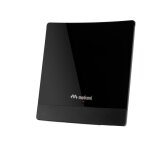Meliconi - antenne tv amplifie dintrieur at55 black r1 usb - porte 30kms - signaux numriques dvbt ...