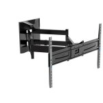 Meliconi - support mural tv pantographe 600 sdrp plus fb - inclinable et orientable grand angle - tv ...