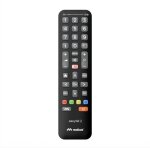 Tlcommande universelle - meliconi - easytel 2 - 1 tv + 1 dcodeur - touche netflix - noir
