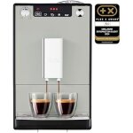 Machine  caf  grains - melitta - solo sandy grey - affichage led - 1  2 tasses - 15 bar