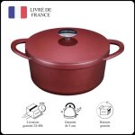Mellerware - casserole en fonte daluminium cuking! 24cm anti - adh�sif tous types cuisson: gaz �lectrique ...