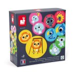 Jeu �ducatif - janod - m�mo des �motions - 24 cartes - fabriqu� en france - d�s 2 ans